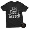 Der Teufel Selbst Dunkle Feminine Okkulte Humor Design T-Shirt