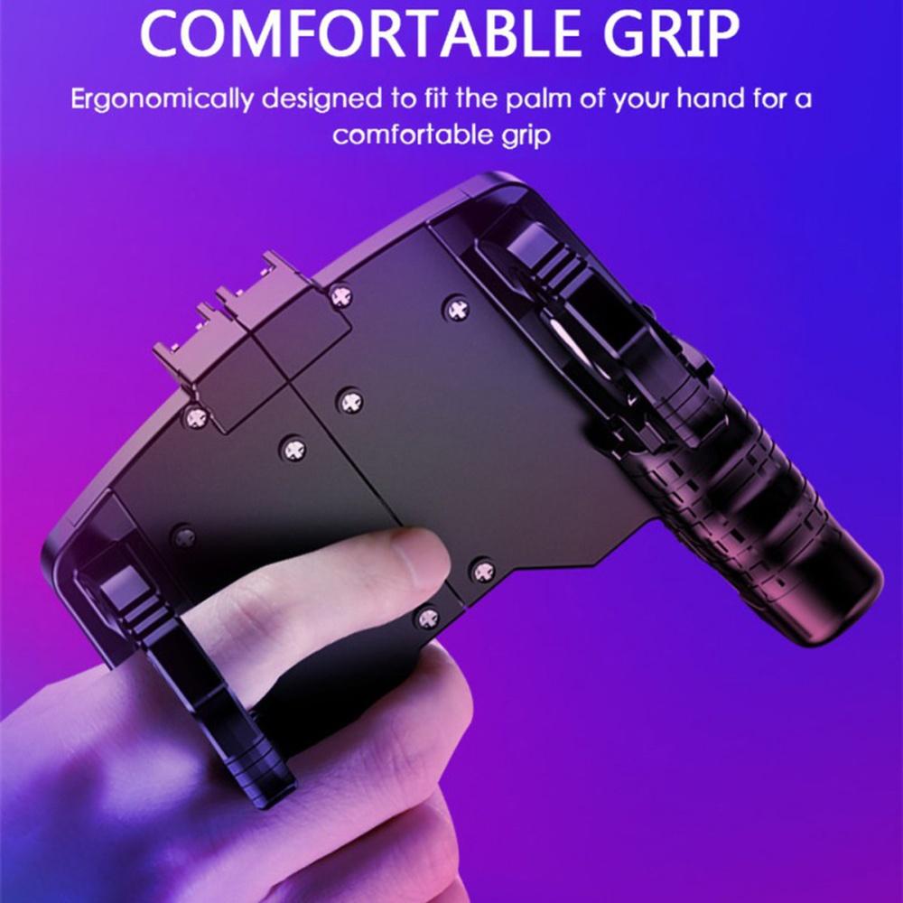 Wireless Mobile Game Controller Gamepad Joystick for Shooting Games on Smartphone Android iOS