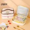 Insulated Lunch Bag for School Square Flat Bag, Thickened Aluminum Foil Lining Box, Organizer Durable Oxford Cartoon Print Food Container And Work