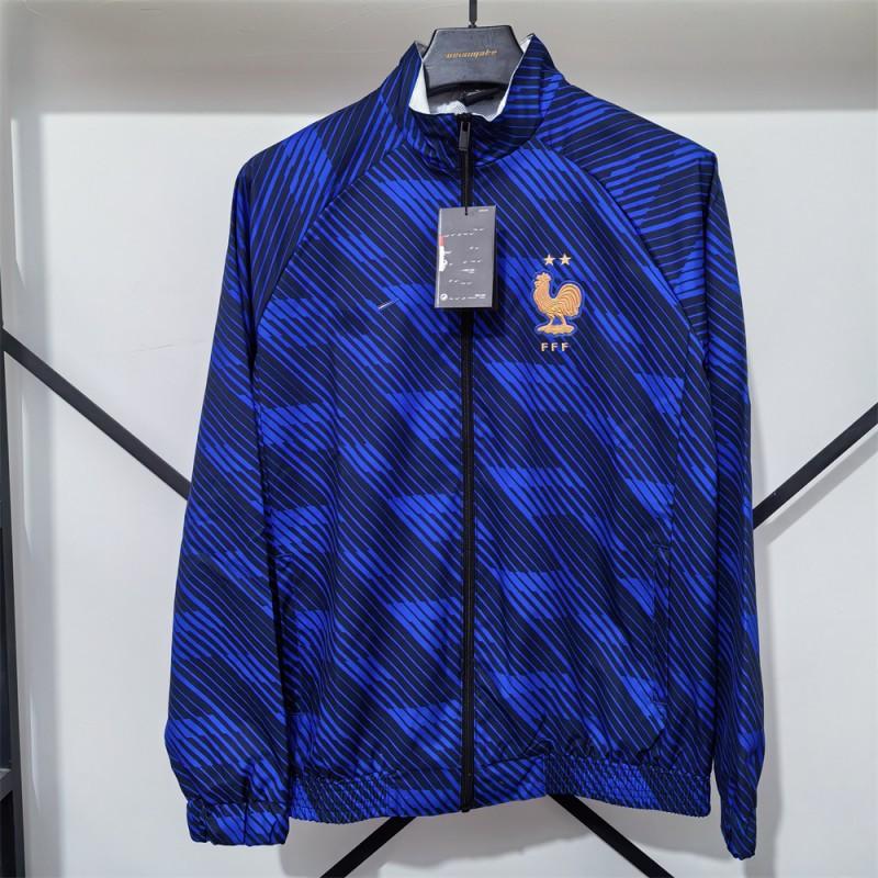 Unisex Long Windbreaker Jacket Retro Sport Coat Football Training Outdoor Casual Wear Fall Winter