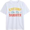 T Shirt Unisex Casual Round Neck Tee Comfort For Unisex Summer T Shirt Awesome Like My Daughter Short Sleeve Travel ONeck Women Tops