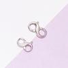 925 Sterling Silver Double Opening Figure 8 Spring Clasp for Necklaces and Bracelets