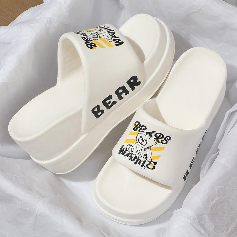 Slippers Female Non-slip Home Soft Bottom Trend Thick Bottom Can Be Worn Outside Sandals Slippers