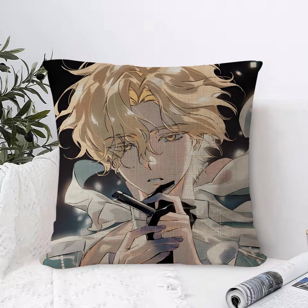 AAlien Stage Luka Boy Cushion Cover Eco Linen Pillow Case DoubleSided Print Breathable Durable Zipper Home Decor Gift