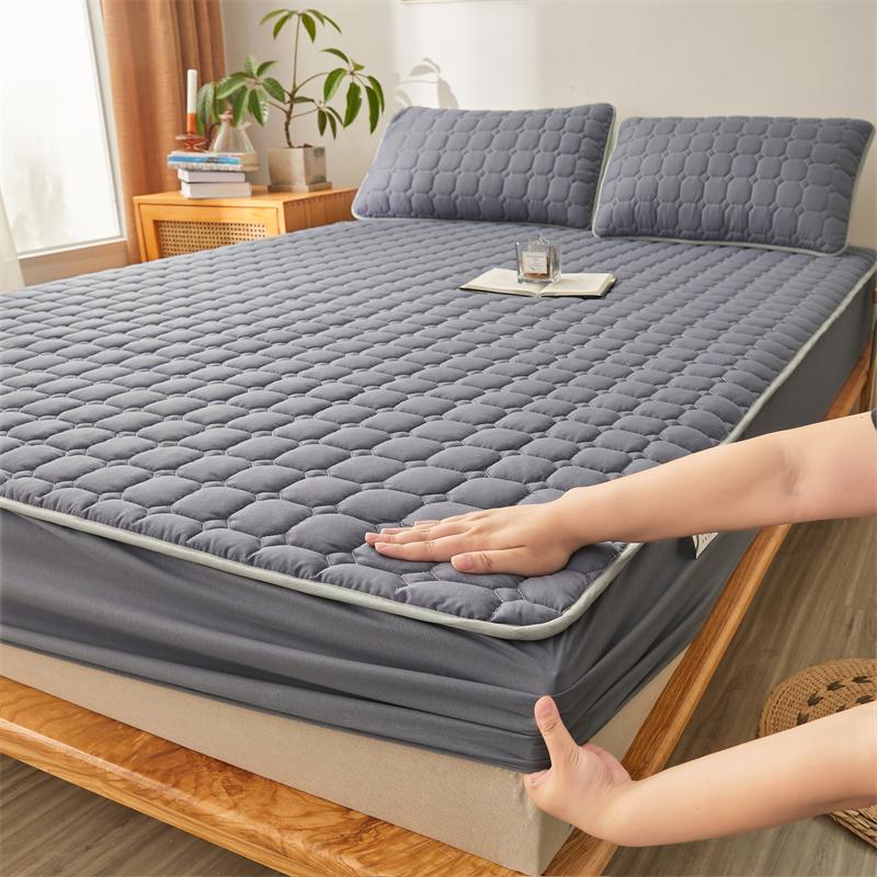 Couple Bed  Double Bed Sheets Mattress Covers 2 People Bed Cover Elastic Fitted Sheet 140 160x200 Queen  Bedspread Bed Linen
