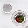 Stainless Steel Sink Strainer Fine Mesh Anti-Clogging with Easy-Lift Handle for Home RV Kitchen Bathroom Drain Filter