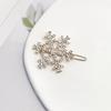 Christmas Snowflake Hair Clip for Women – Elegant Frozen Hairpin Accessory