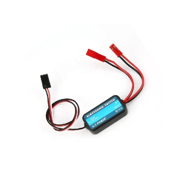 G.T.POWER Remote Control Switch for Receiver RX High-power Switch for RC Airplanes RC Car RC Helicopters Drone Accessory