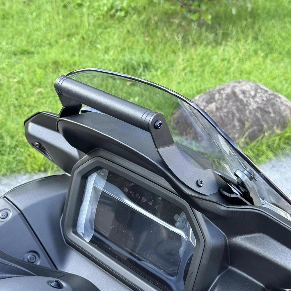 Tech Max 2025 Navigation Device Carrier For Yamaha XMax 300 Motorcycle Smart Phone Holder Support Mounting Plate XMAX300 2025