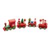 Christmas Decorations Christmas Wooden Train Children's Kindergarten Holiday Christmas Gifts