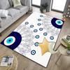 Eyes Pattern Design Art Office Rug Chair Mat, Entryway Carpet, Suitable for Front Door, Bedroom, Living Room, Desk, Holiday Gift