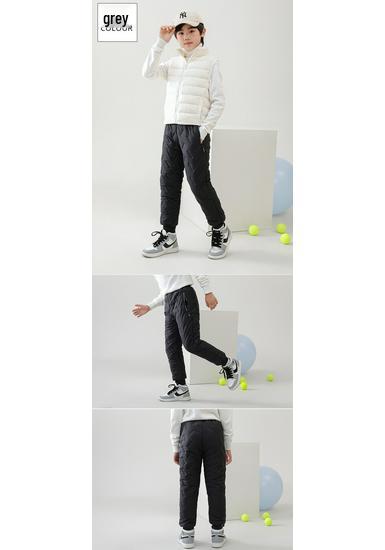 Children's Fleece-Lined Cotton Pants for Boys and Girls - Warm Winter Lambswool Outerwear