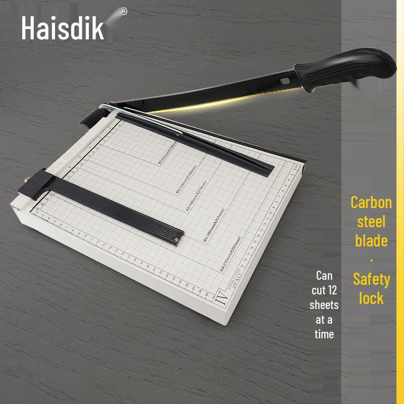 Hisedick Steel Manual Paper Cutter