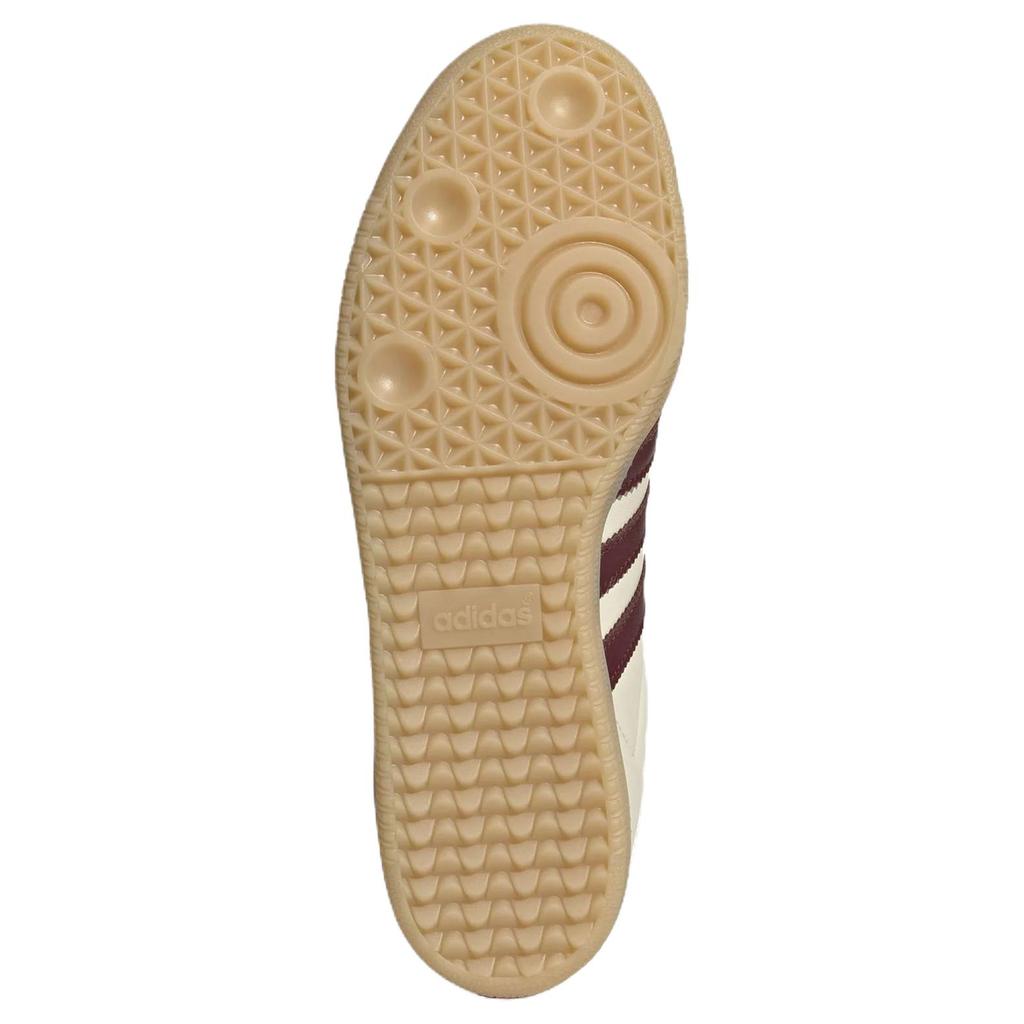 Adidas Samba OG Wonder White Shadow Red Gum Men Sneakers Cream JS3830