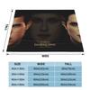 Edward Bella Flannel Throw Blanket The Twilight Saga Movie Blanket for Home Travel Ultra-Soft Bedspread