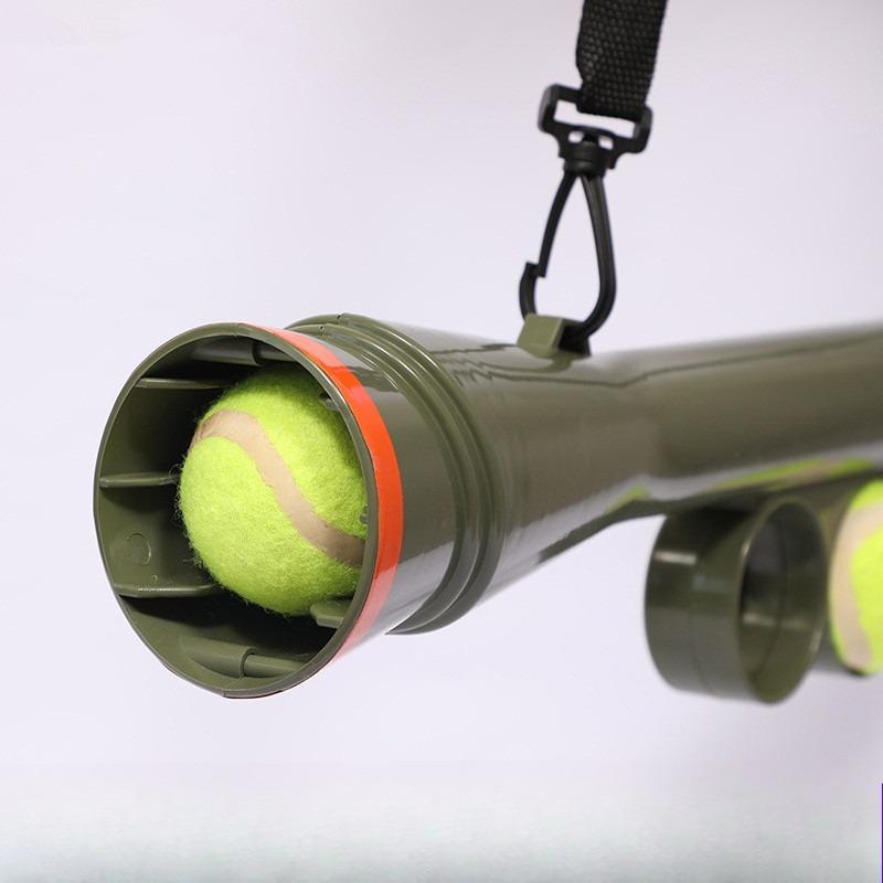 Haustier Hund Ballwerfer Spielzeug - Interaktive und lehrreiche Ballwurfkanone für das Spielen im Freien Praktisch und praktisch Tennisball