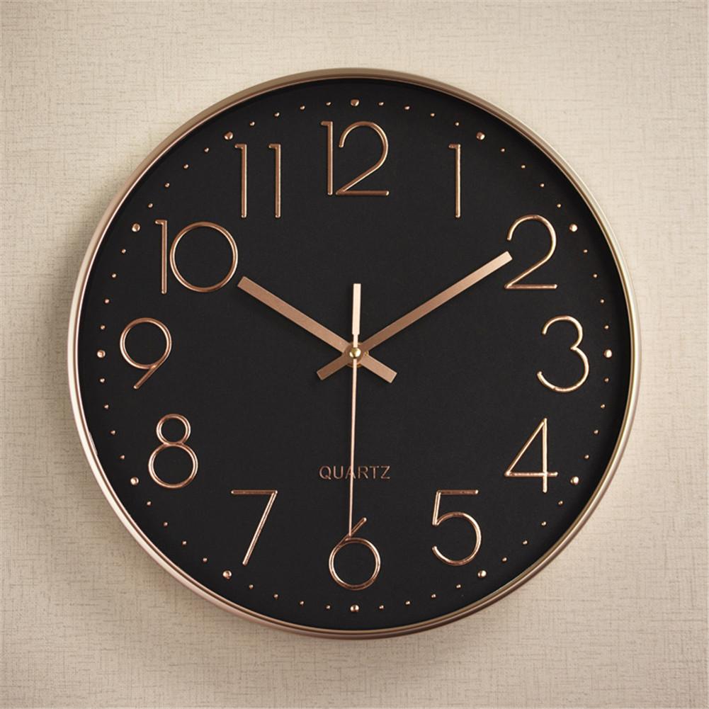 Silent Movement Wall Clock Fashion Living Room Wall Clock 12 Inch 30cm