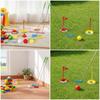 Golf Toy Set with Retractable Clubs Outdoor for Toddlers