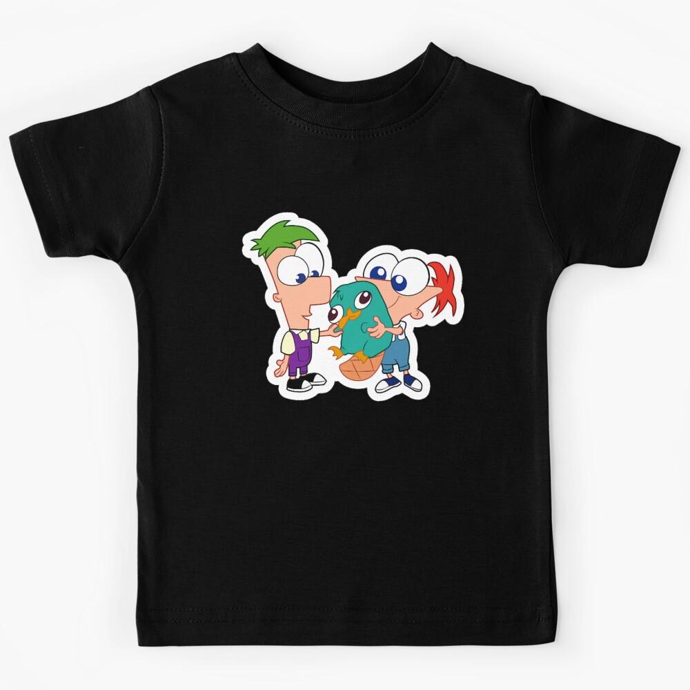 Baby Phineas and Ferb with Perry Kids T-Shirt 130