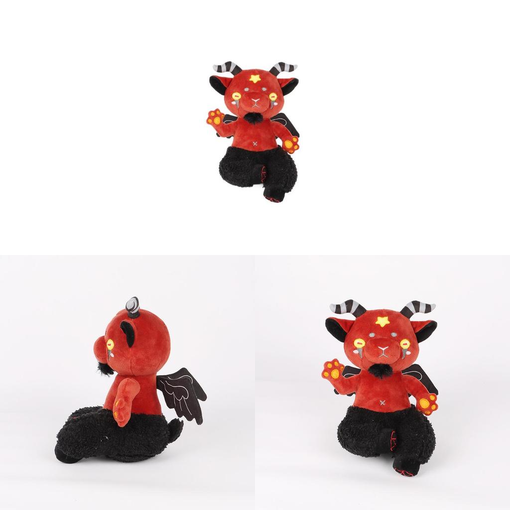 Baphomet Plush Toy With Soft Pp Cotton Fill For Collectors And Plush Enthusiasts