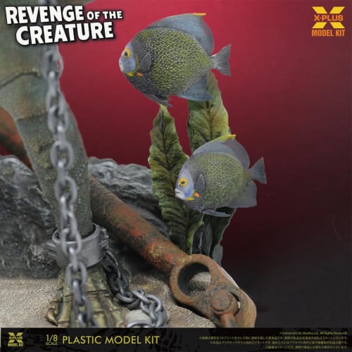 X-Plus: The Merman's Revenge 1/8 Scale Unpainted Plastic Model Kit