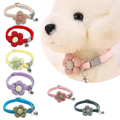 Adjustable Cat Collars with Bells Dogs Tie Cute Dog Collars Dog Cat