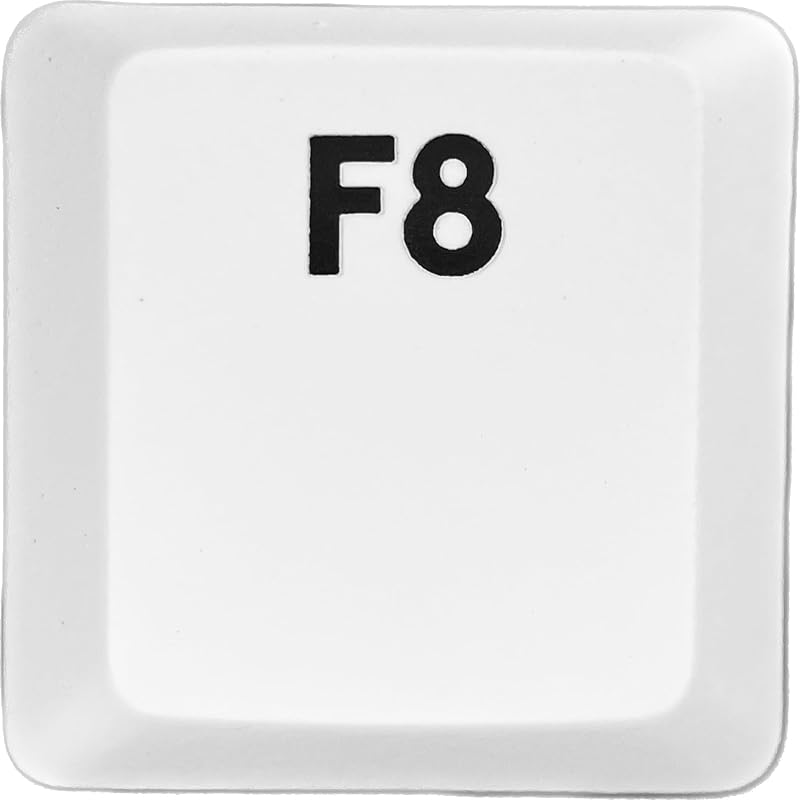 

logitech G913/G913TKL/G915 replacement keycaps [Sold as 1 piece] (Light-emitting compatible) [BERGBUCH] (F8, White)