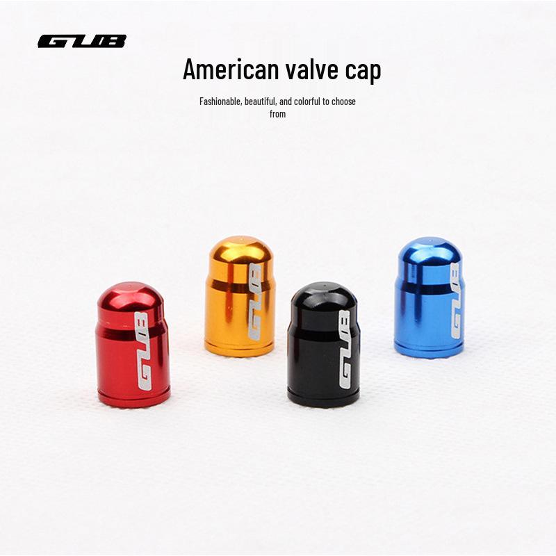 GUB Presta Valve Cap CNC Aluminum Alloy Dust Cover for Road & Mountain Bikes