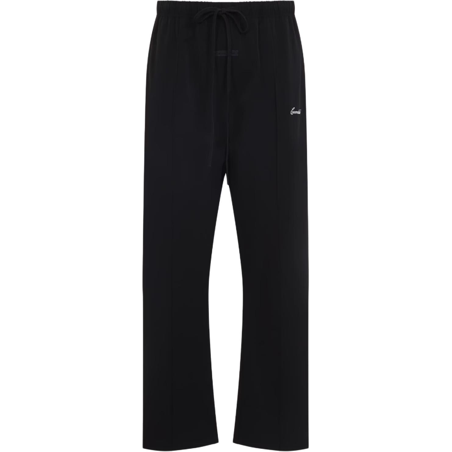 

Fear of God Essentials Ss25 Спортивные нейлоновые брюки-джоггеры свободного кроя Мужские брюки Черный 130SP256060F S