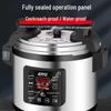 Hemisphere Commercial Electric Pressure Cooker - Large Capacity (15L To 45L) High-Pressure Rice Cooker for Hotels and Restaurants