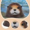 Floating Seal Head Figurine Outdoor Ornament Waterproof Weatherproof Yard Art Decor Pond for