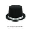 Elegant Unisex Top Hat For Stage Performances Themed Parties And Fashion Event