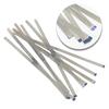 5 Pcs or 10 Pcs Dental 4mm Metal Polishing Stick with Hole Polish Strip with Double Sides of Diamond Sanding Surface  Teeth Whitening Materials