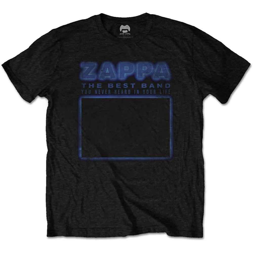 Frank Zappa Never Heard T- Black New Unisex T-Shirt XL
