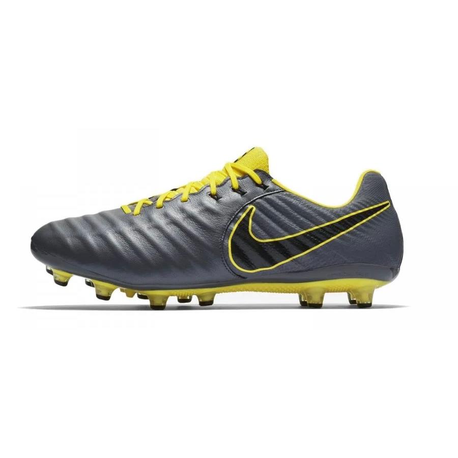 

Новые Nike Tiempo Legend 7 Elite Ag Pro Серый Желтый AH7423-070 42
