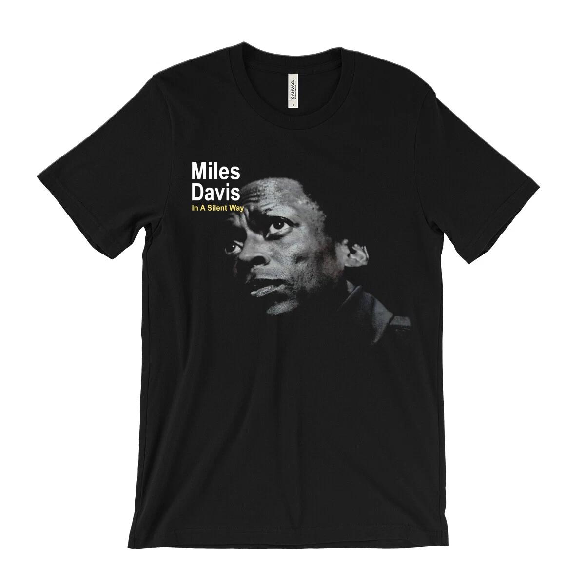 Miles Davis In A Silent Way T-shirt - Jazz Music - Album Cover Art 3XL