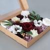Große Blumen in Dekorativer Box Blumenkasten Tragbare Blumenaufbewahrung Geschenkverpackungsboxen Mit Klarem Fenster