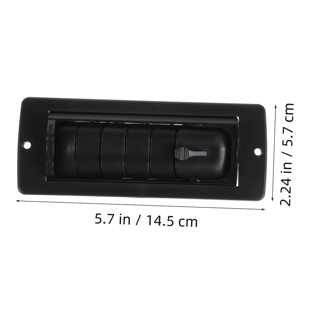 DONFAMDS Vehicle Air Conditioning Outlet Rv Vent Air Vent Duct Grille Car Vent Under