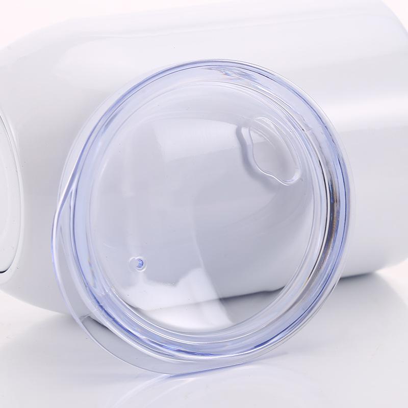 12Oz Eggshell Cup Pro 304 Stainless Steel Sublimation Coated Egg Cup Creative U-Shaped Red Wine Glass