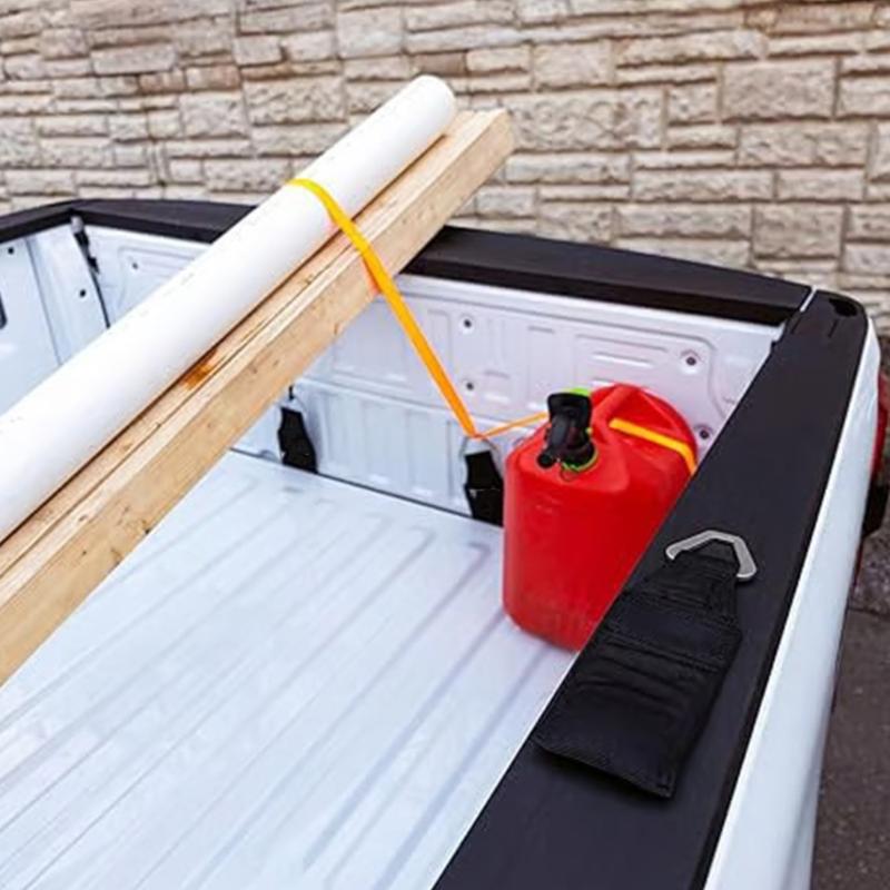 Adjustable Cargo Straps for Truck Bed Warehouse Organization and Camping Gear Fastening