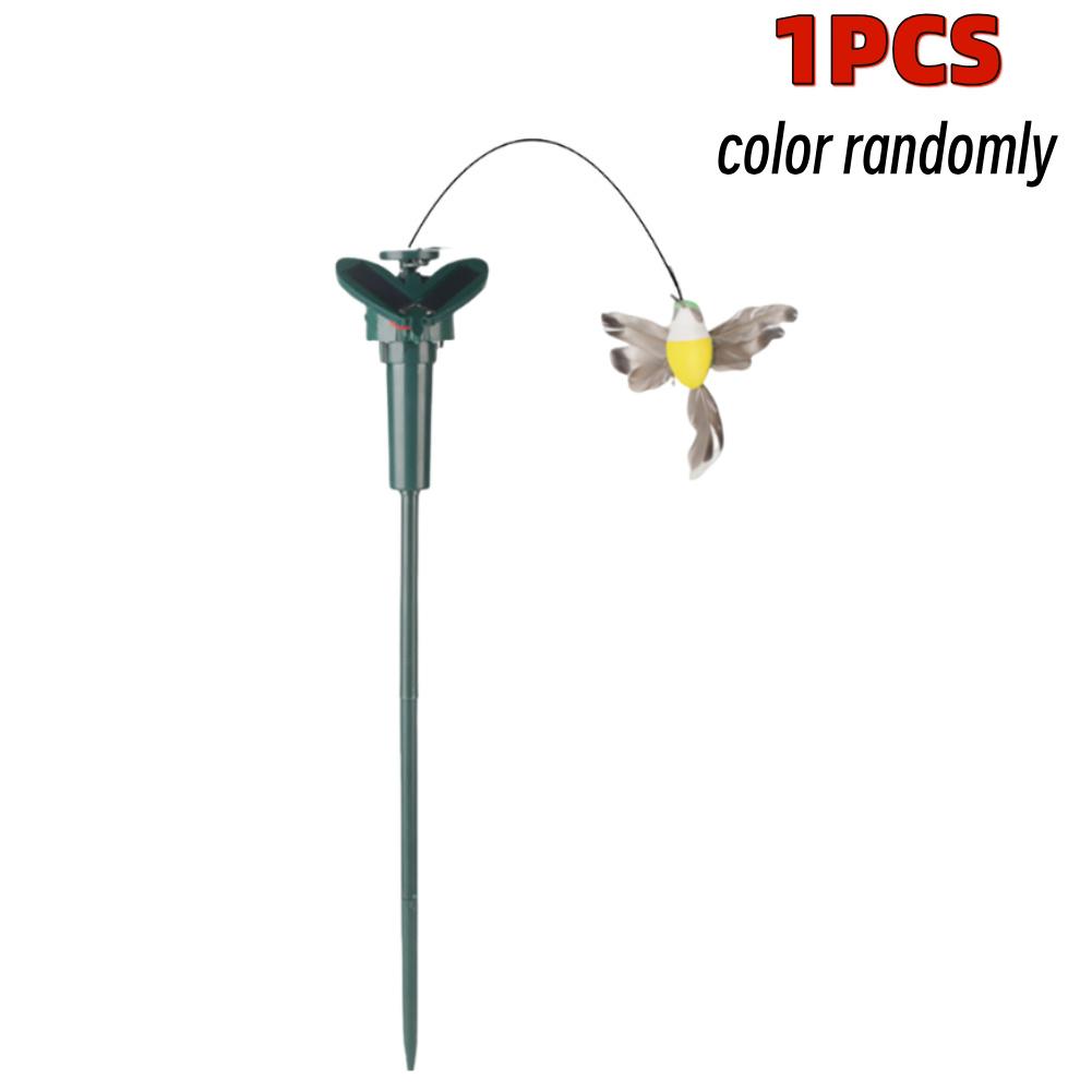 1-3PCS Solar Garden Butterfly Solar Flying Butterflies Solar Powered Flying Wobble Butterfly Bird Garden Stake Home Decor