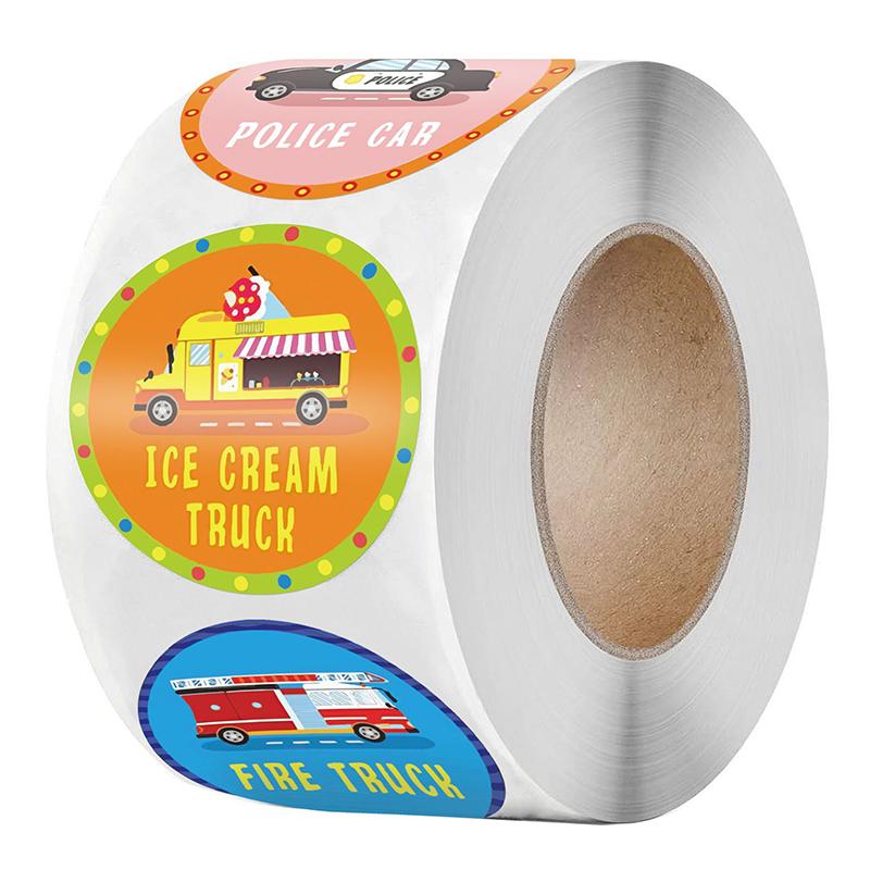 

500 бонусных наклеек Автомобильные наклейки Детские поощрительные наклейки в рулонах