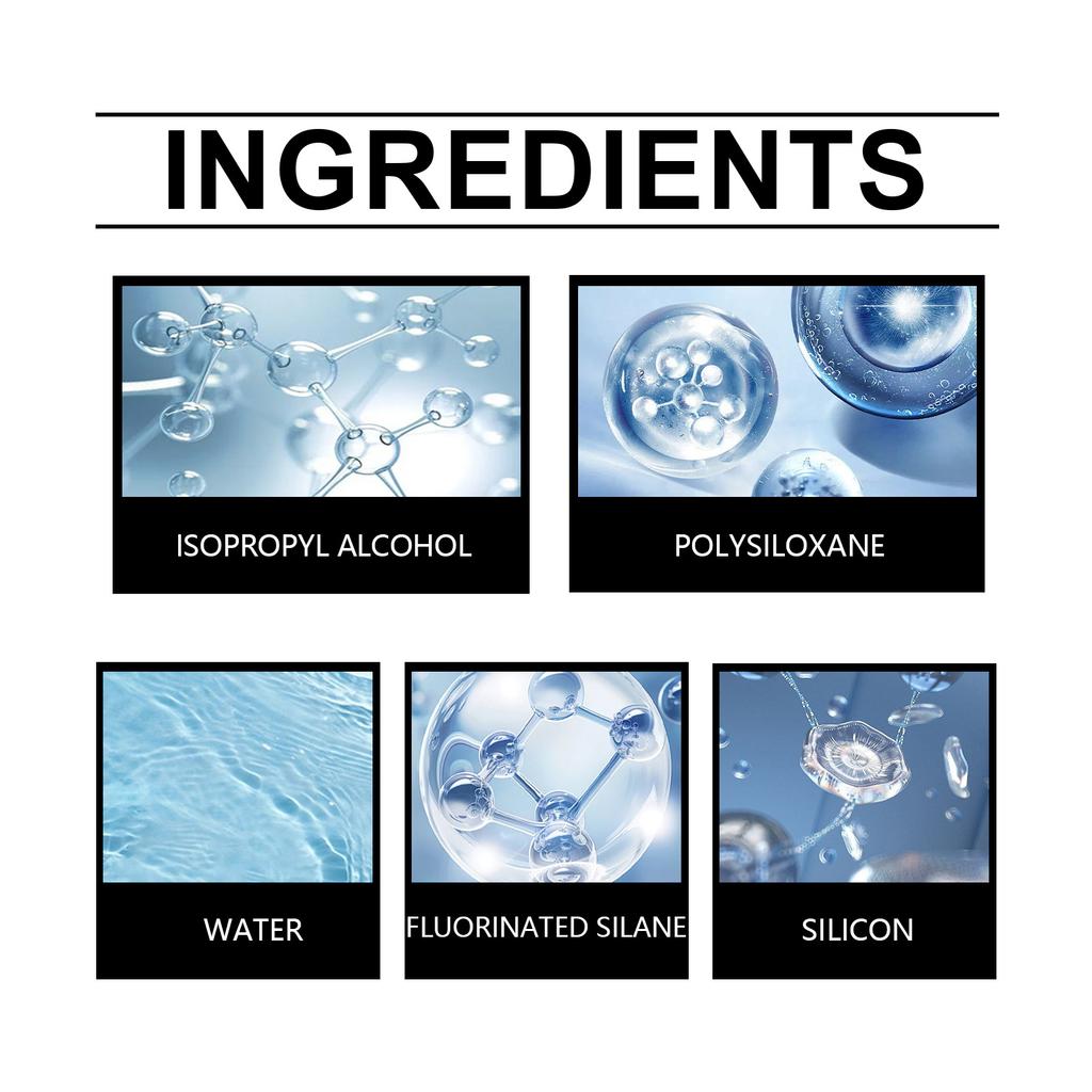 Windshield Coating Agent Car Windshield Window Stain Removal Rainproof Cleaning Car Coating 70ml