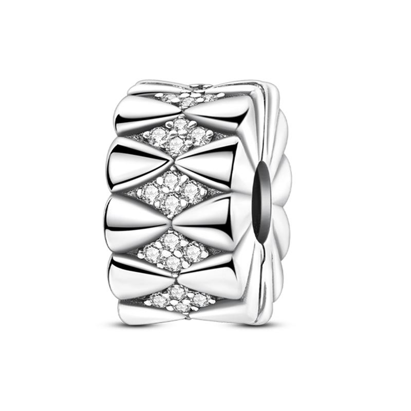 Copper Clips Copper Stars Moon Sun Daisy Clip Charms Butterfly Safety Chain Fit Original Bracelet Diy Jewelry Gifts