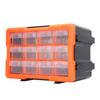 Schubladen-Teilebox 12 Schubladen PVC Hardware Aufbewahrungsorganizer Stapelbare Werkzeugaufbewahrungsbox