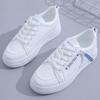 Little white shoes women's 2025 new lightweight and versatile sports and leisure shoes Korean version of thick-soled popular round head small women'