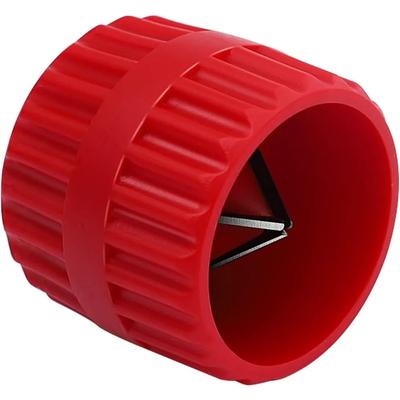 Copper Tube Deburring Tool Universal Pipe Reamer 3mm-38mm (0.12in-1.5in) Internal and External Reamer Pipe Tool