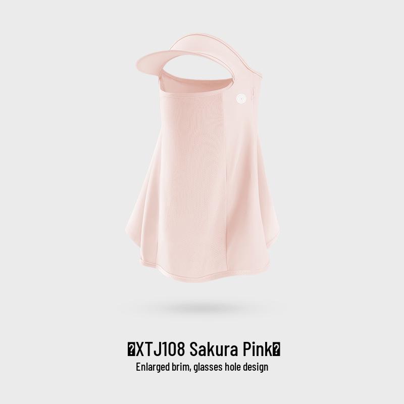 Women's Summer Ice Silk Sun Mask: Outdoor Golf, Sports, Cycling Face Protection Headscarf Veil (XTJ72)