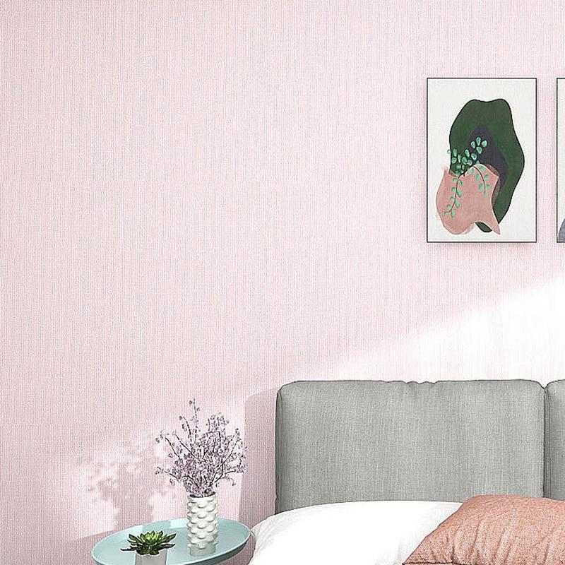 Solid Color Wallpaper Self-adhesive Bedroom Dormitory Background Wall Paper Waterproof Household Room Living Room Decoration Bathroom