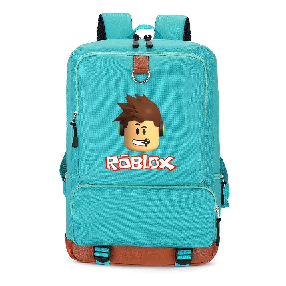Virtual World Roblox Games Men'S And Women'S Backpacks Backpacks Student School Bags Travel Bags Computer Bags